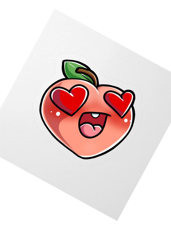 Peachy Love Sticker product image (2)