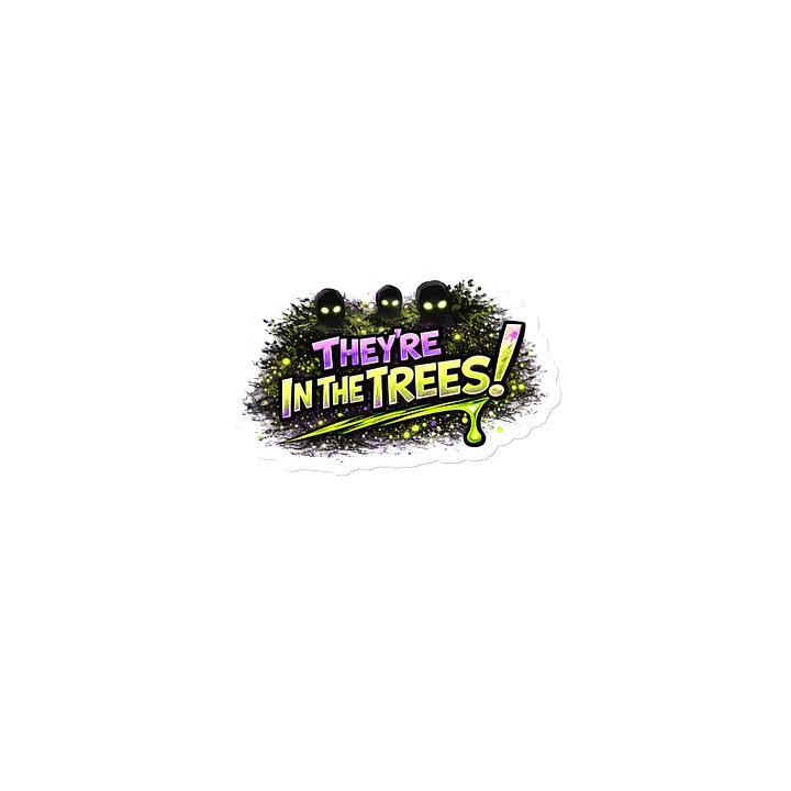 They're In The Trees Die-Cut Magnets product image (1)