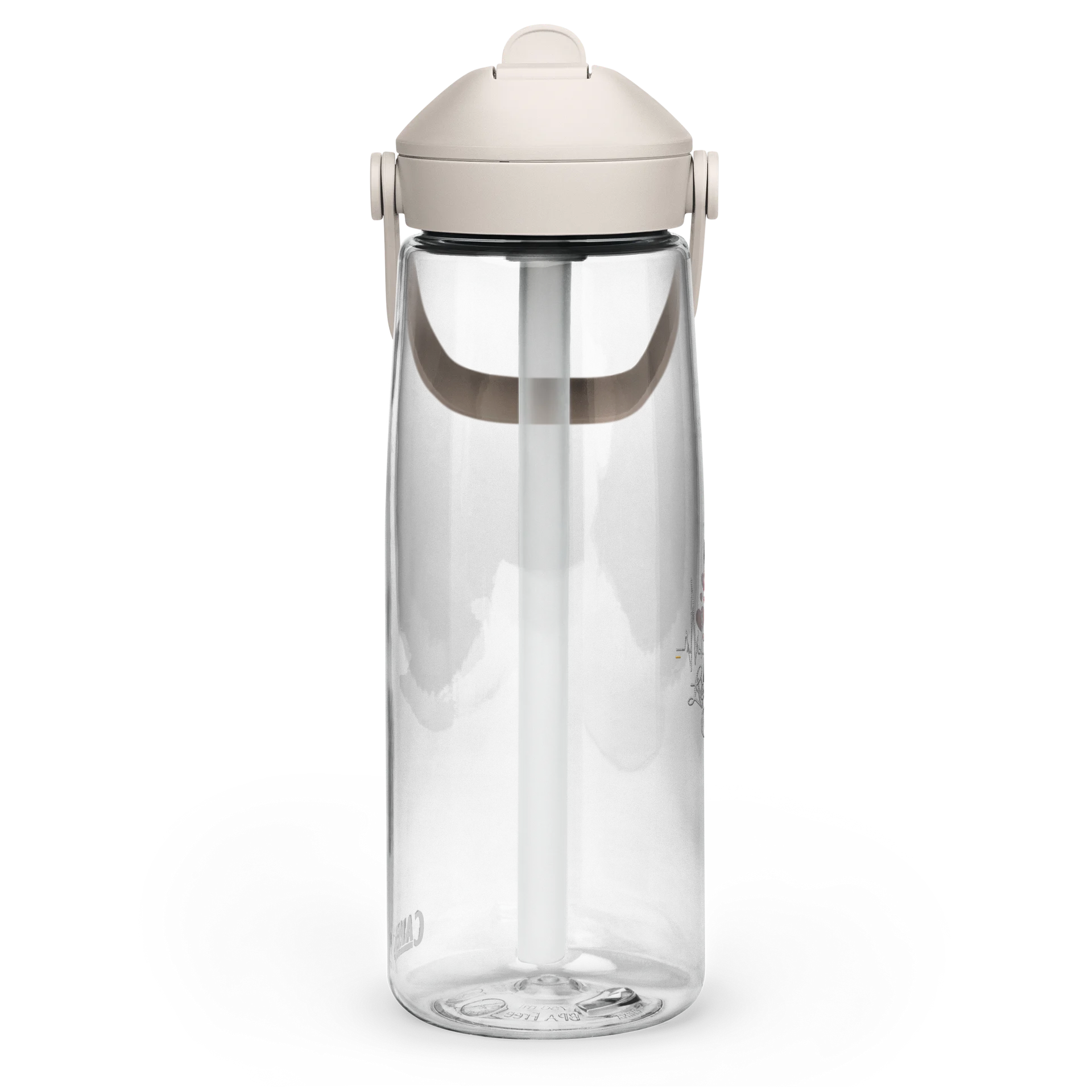 GSD water bottle - silver product image (3)