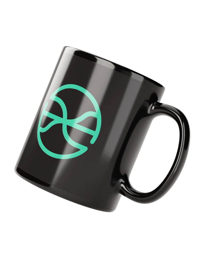 Many Worlds glossy mug black product image (2)