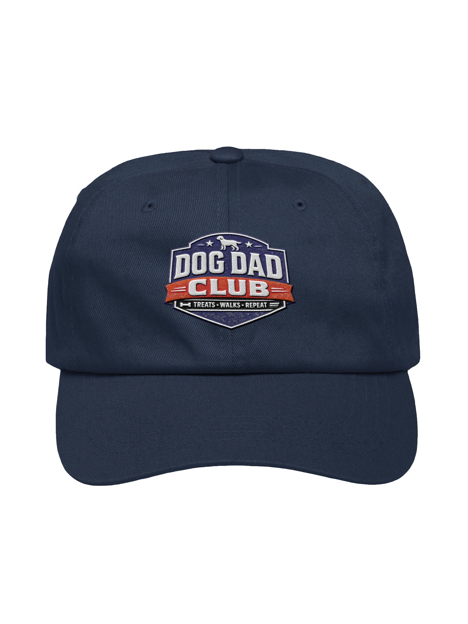 Dog Dad Club Embroidered Hat – Dog Dad Baseball Cap product image (2)
