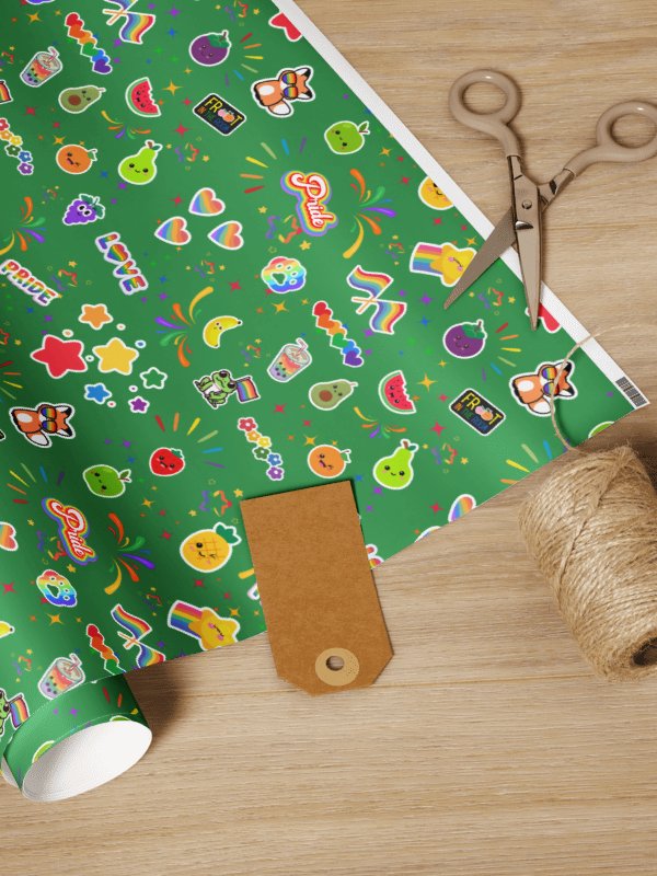 Pride Confetti Wrapping Paper product image (1)