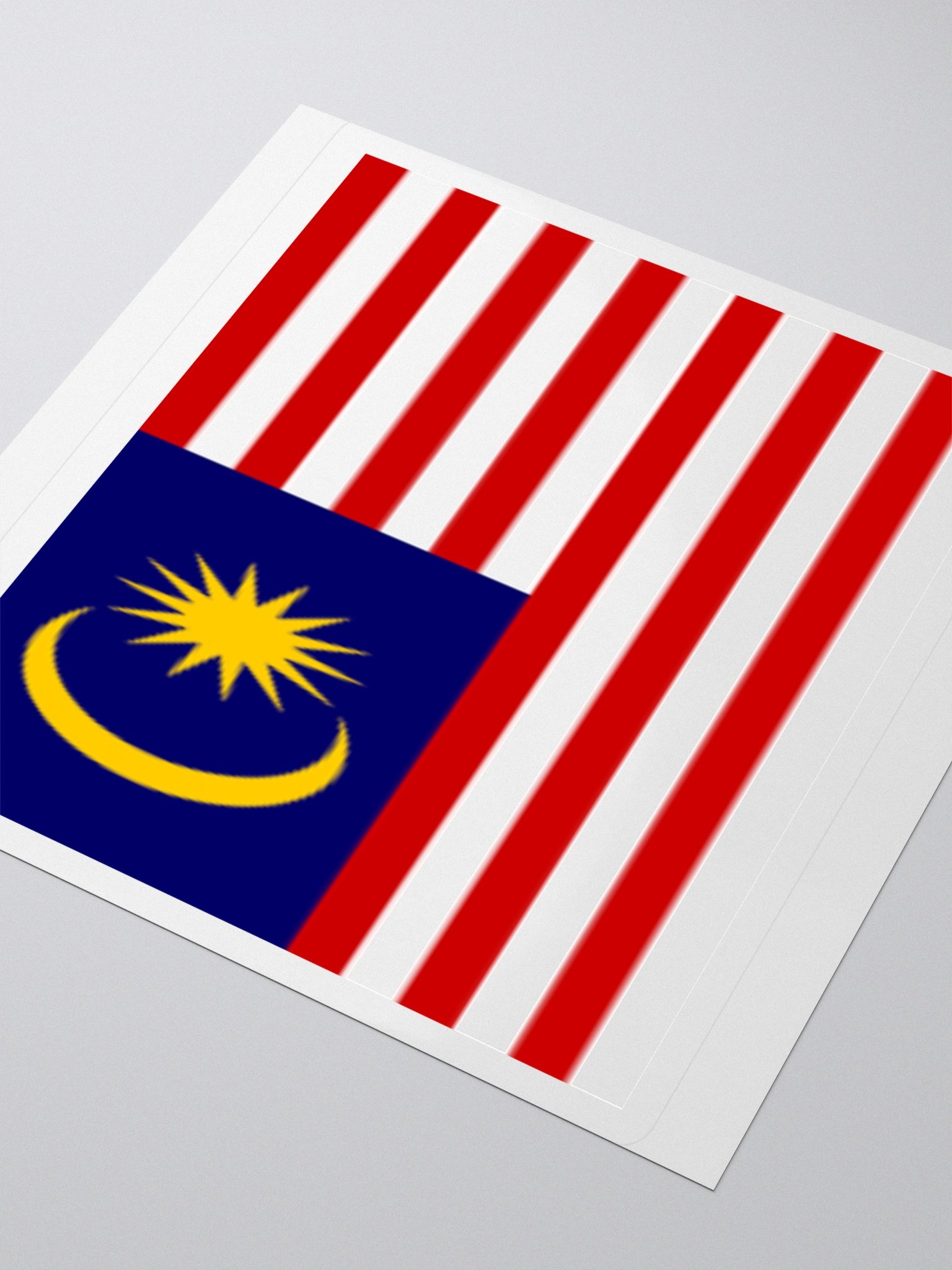 Exclusive Malaysia Flag Sticker – Show Your National Pride with Vibrant Vinyl Design product image (7)