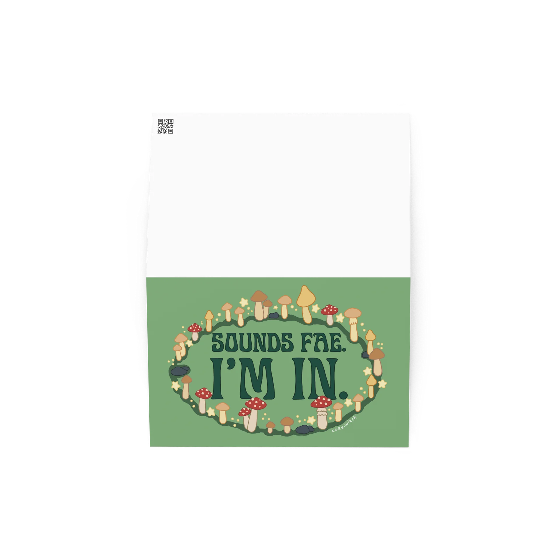 Sounds Fae Greeting card product image (2)