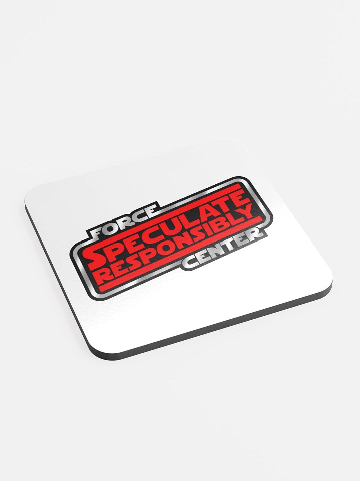 ForceCenter Speculate Responsibly Drink Coaster product image (2)