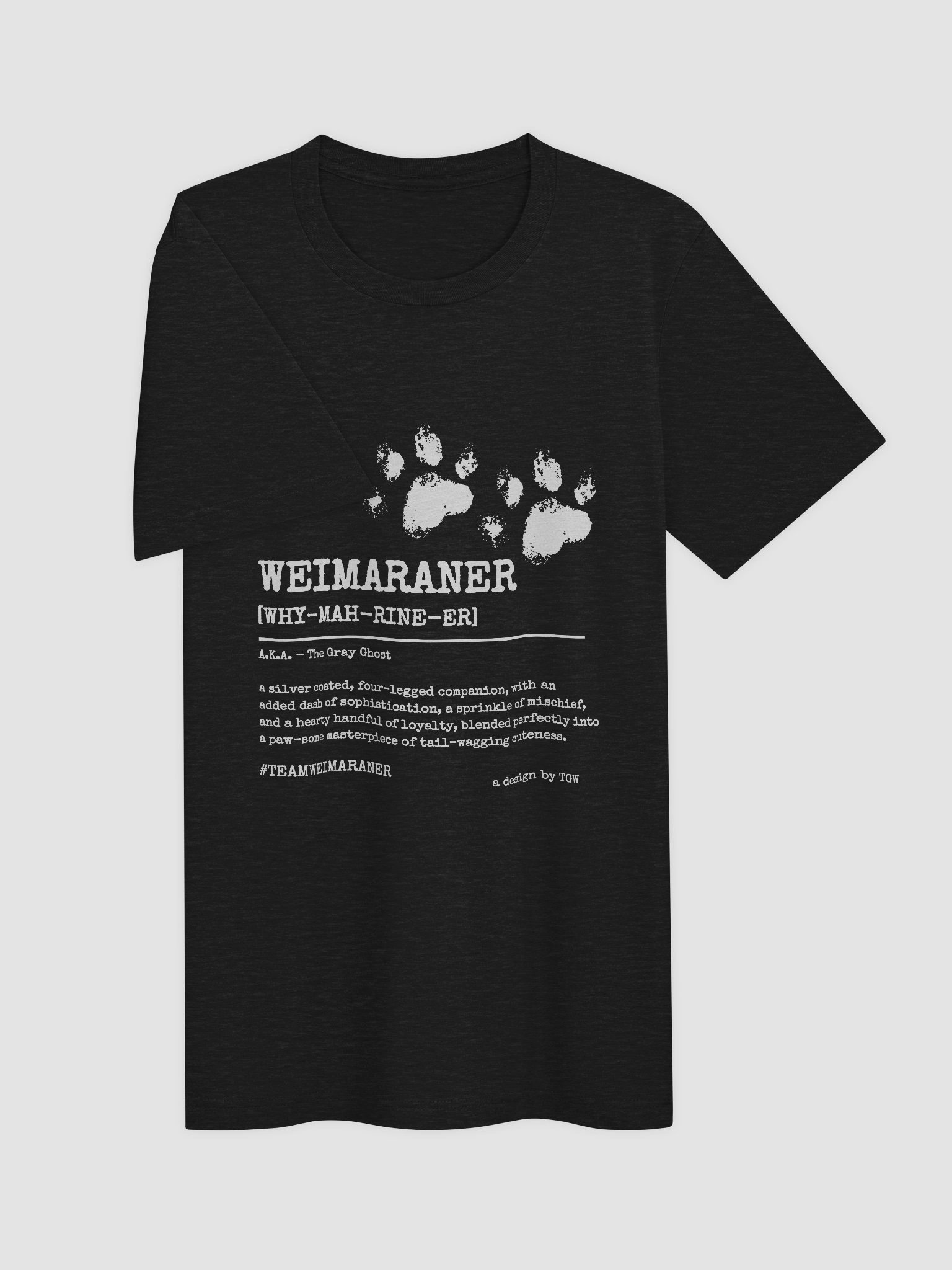 Definition of Weimaraner V2 - Bella+Canvas Triblend Short Sleeve T-Shirt product image (19)