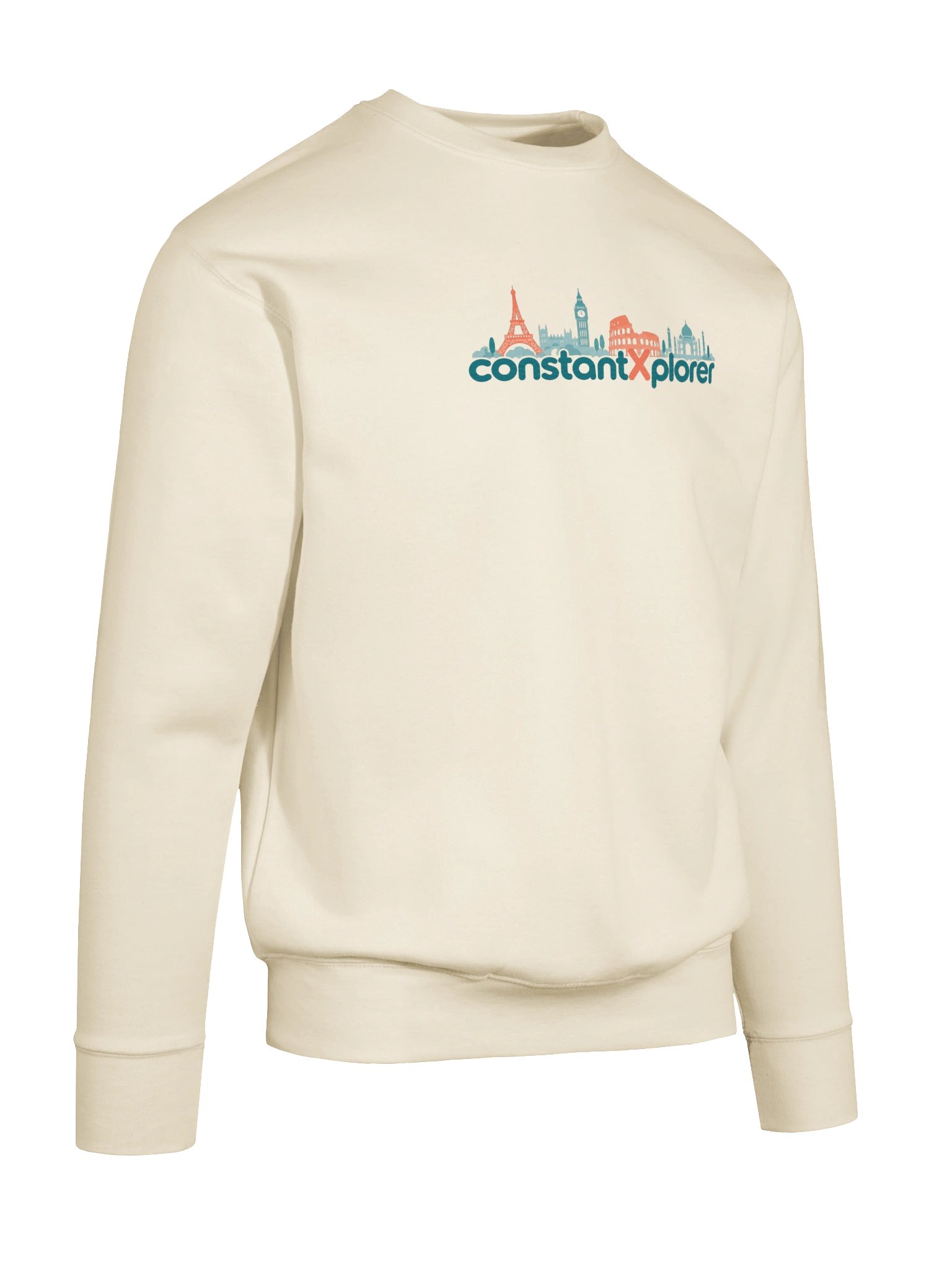 constantXplorer Crewneck Sweatshirt, Bone, Big Skyline product image (10)