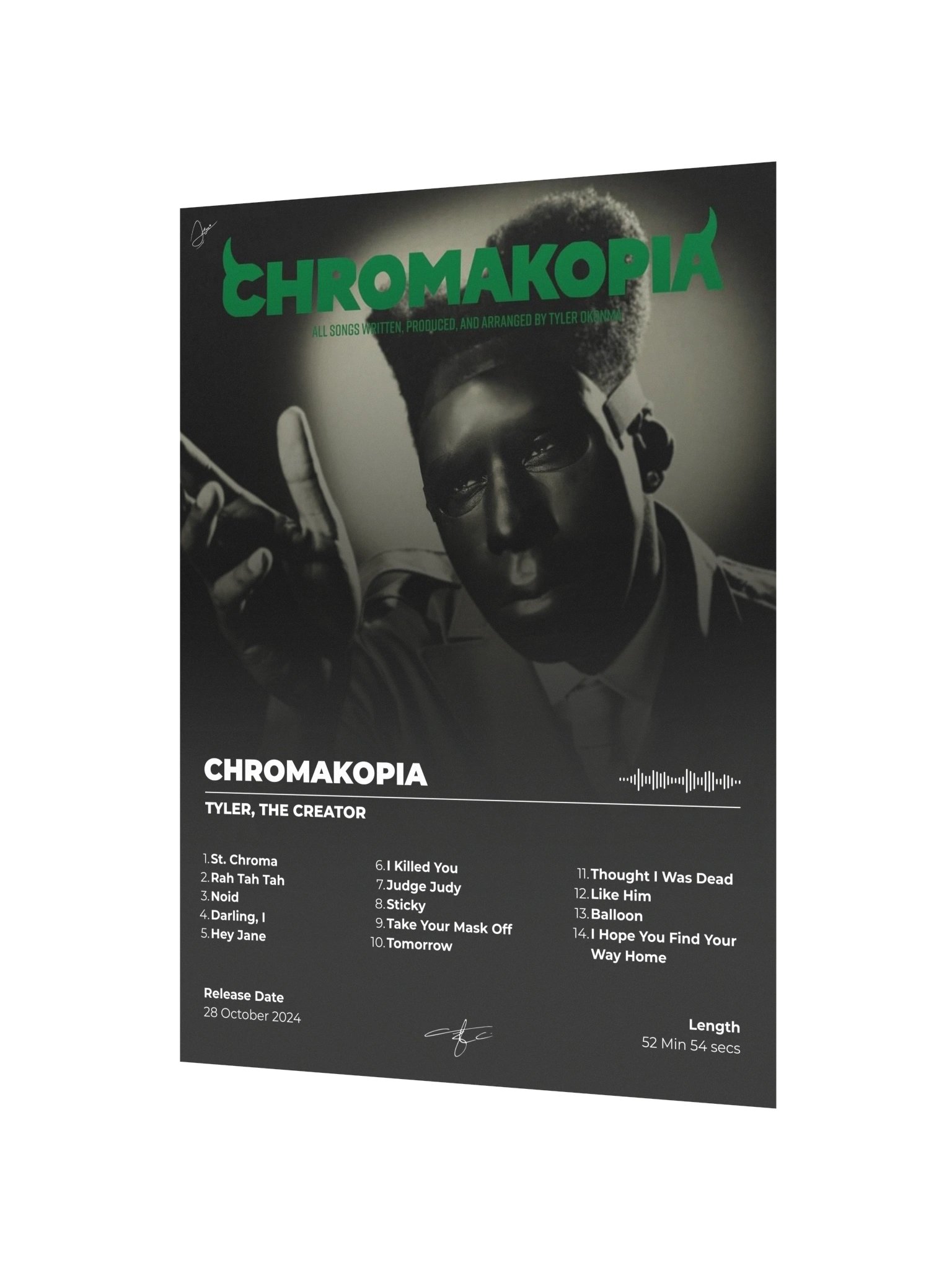 CHROMAKOPIA Tyler, The Creator Poster product image (2)