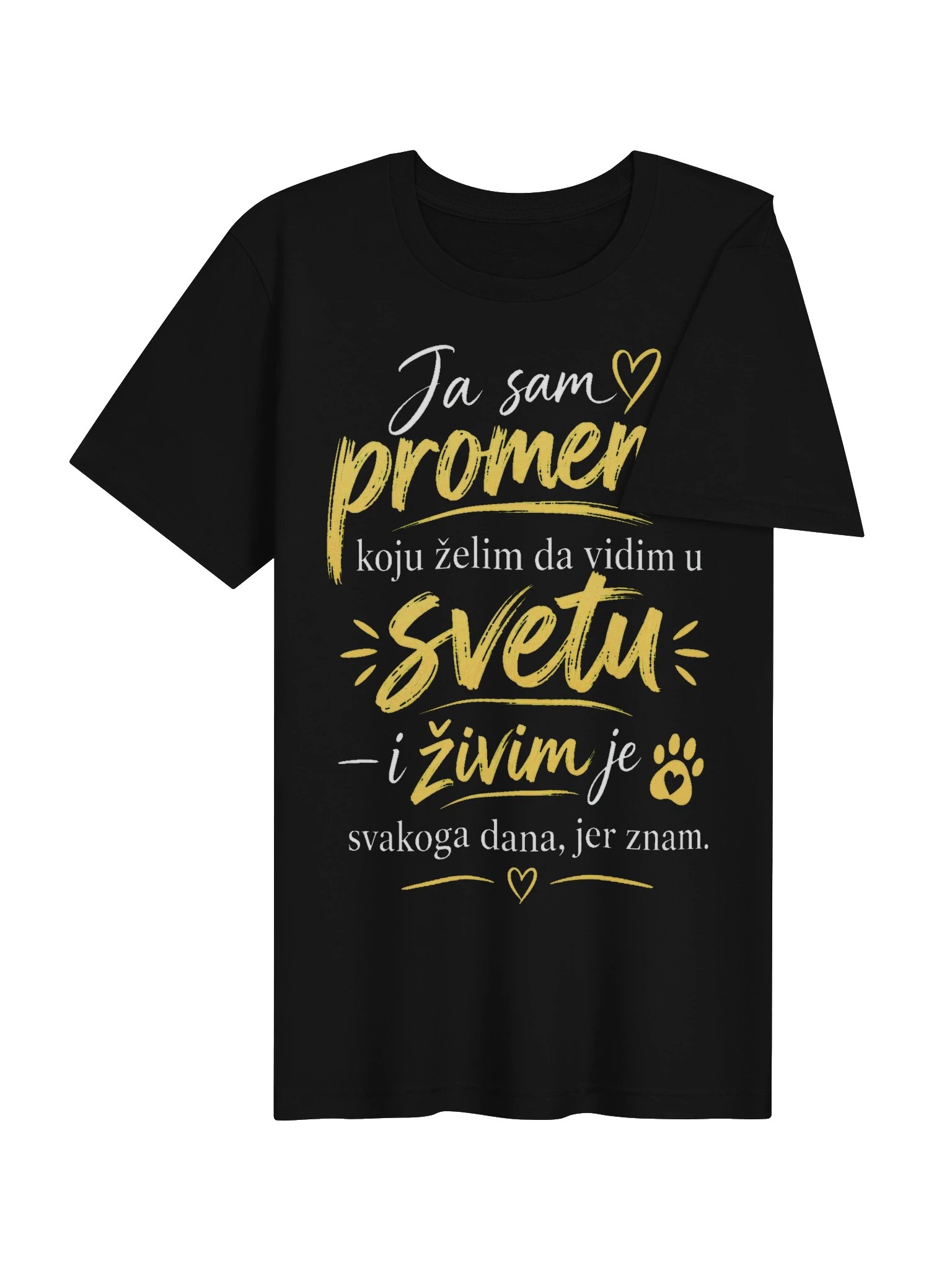 JA SAM PROMENA – Statement T-Shirt | Srpski product image (7)