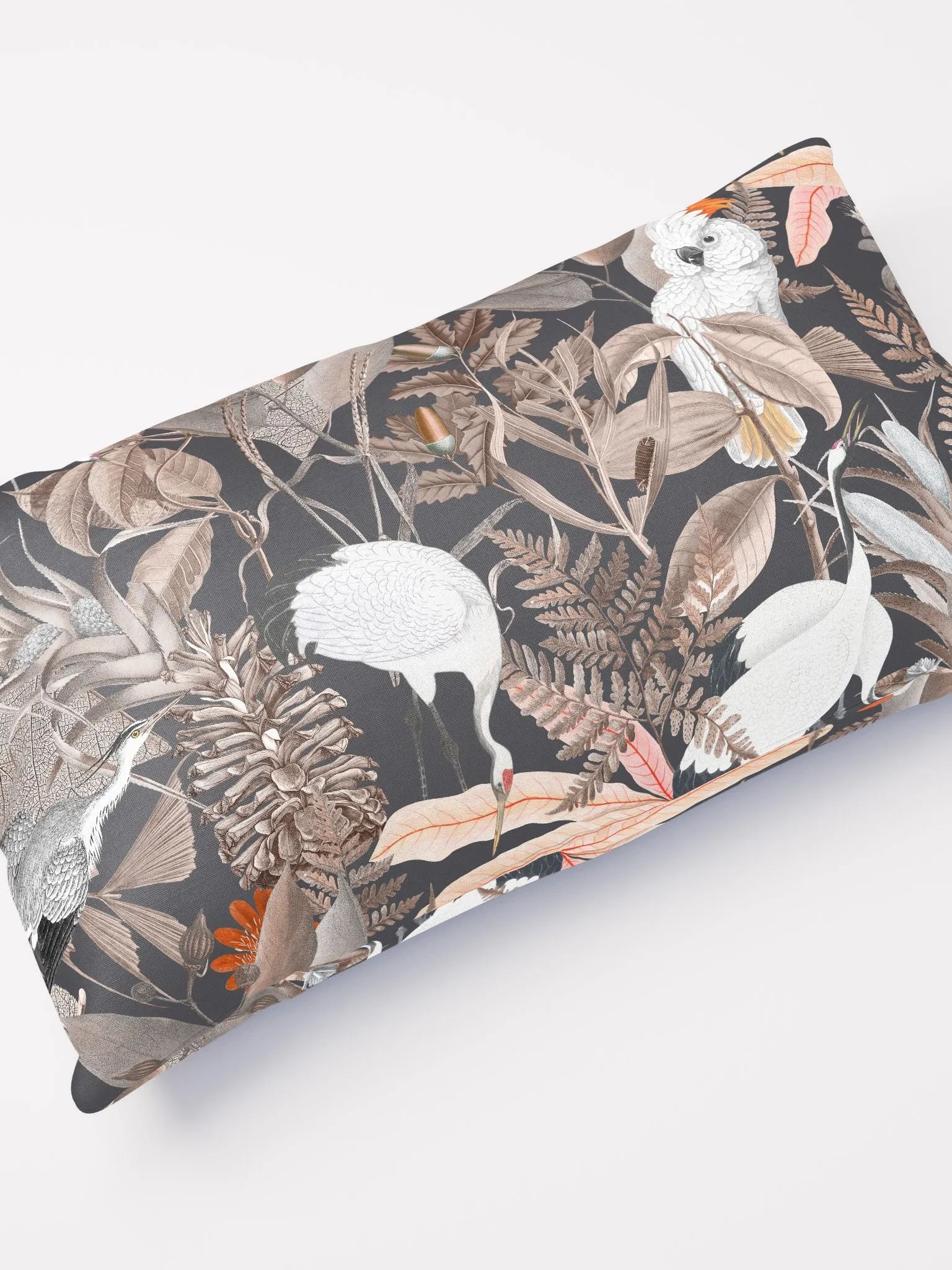 Black Ecotone Throw Pillow product image (4)