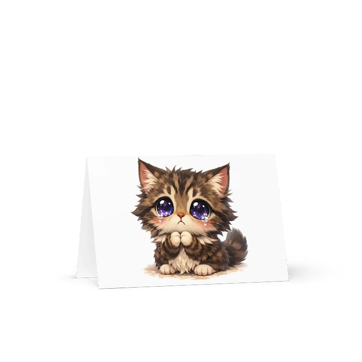 Purretty Please Greeting Card product image (1)