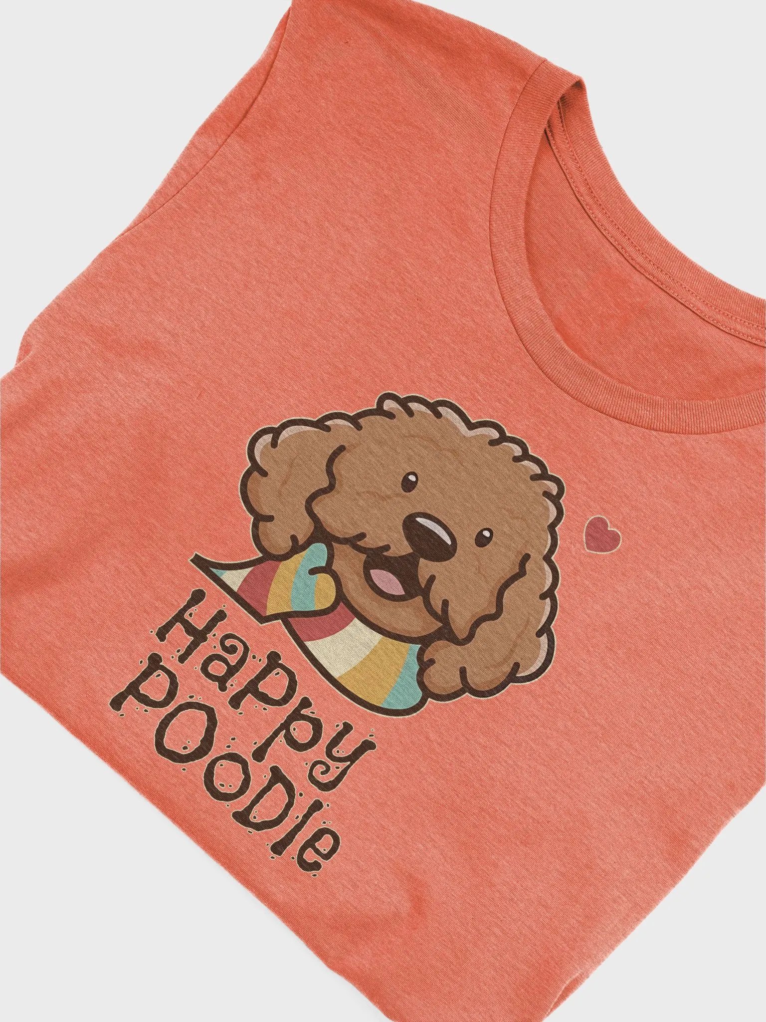 Happy Poodle Premium T-shirt product image (5)