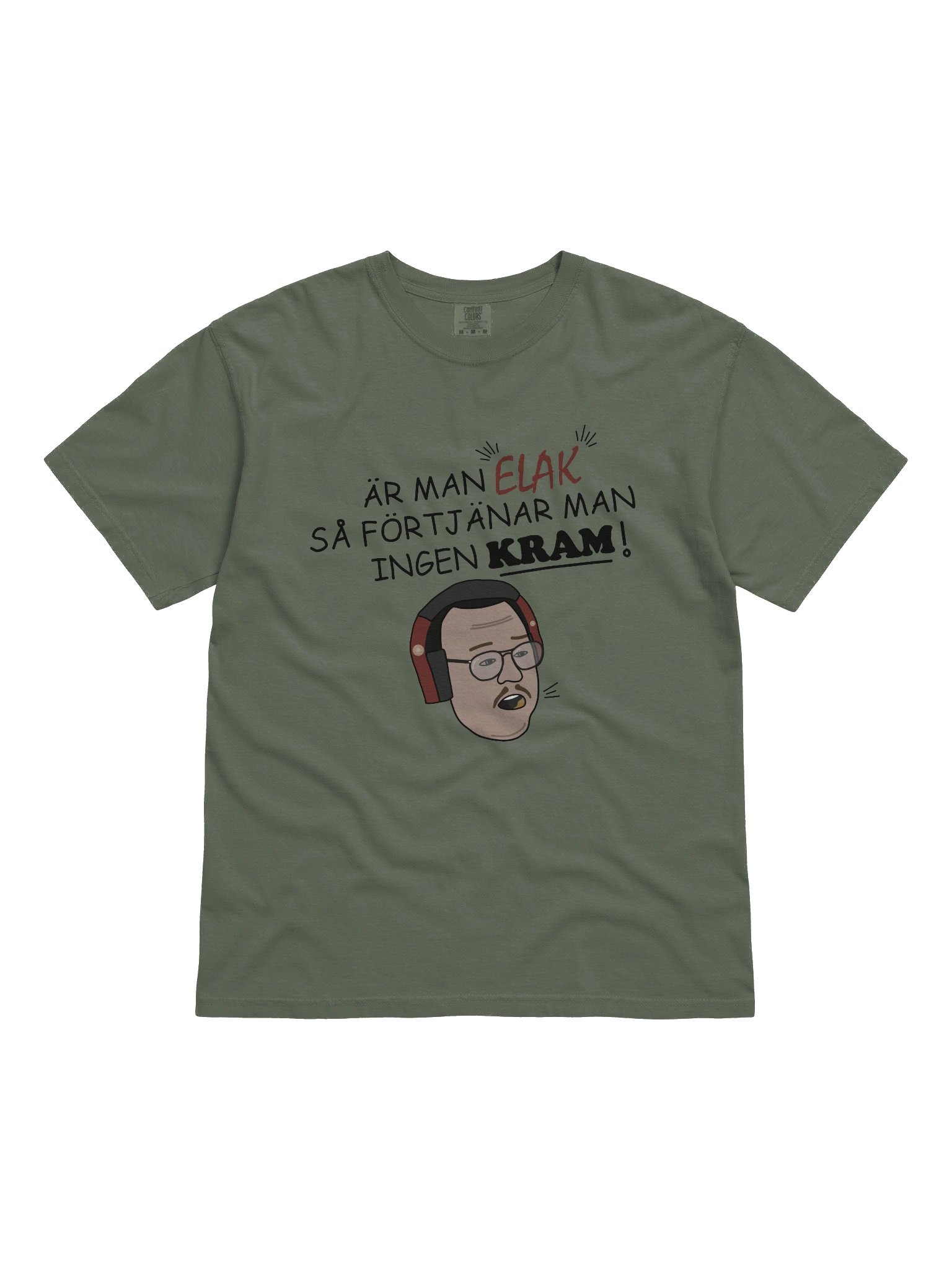 FÖRTJÄNAR INGEN KRAM - HEAVYWEIGHT T-SHIRT product image (6)