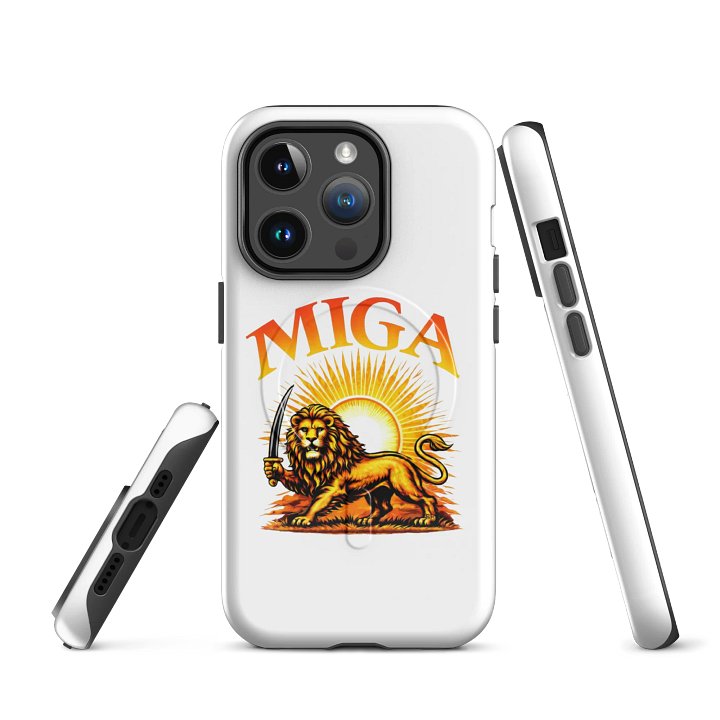 MIGA Gold iPhone Tough MagSafe Case product image (3)