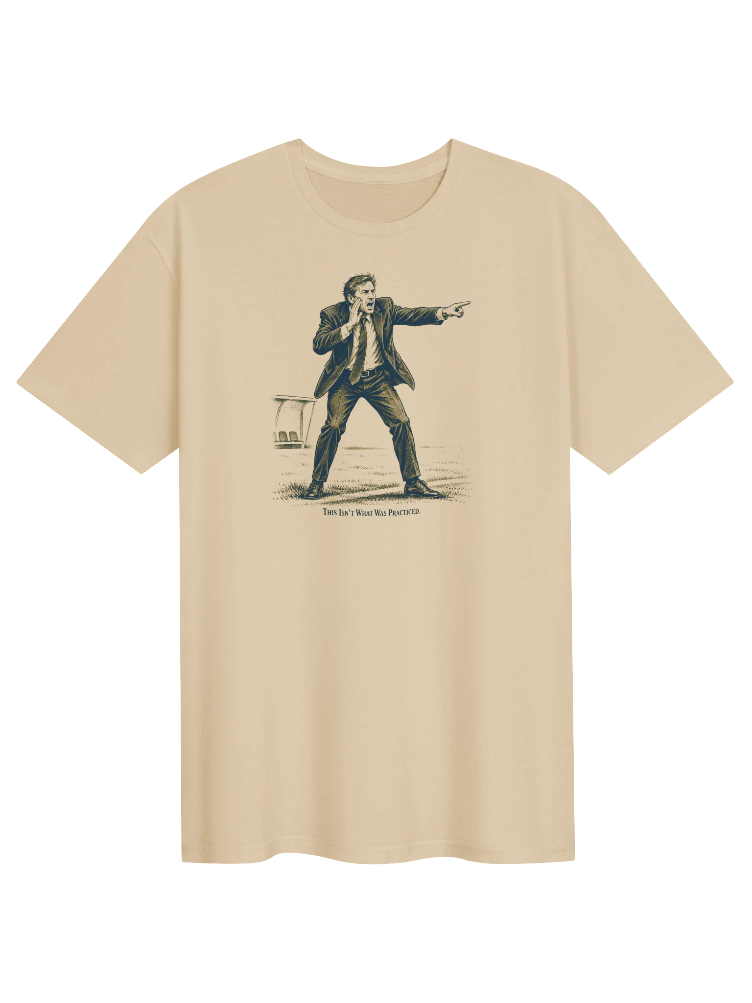 This Isn’t What Was Practiced Soccer Coach Tee product image (1)