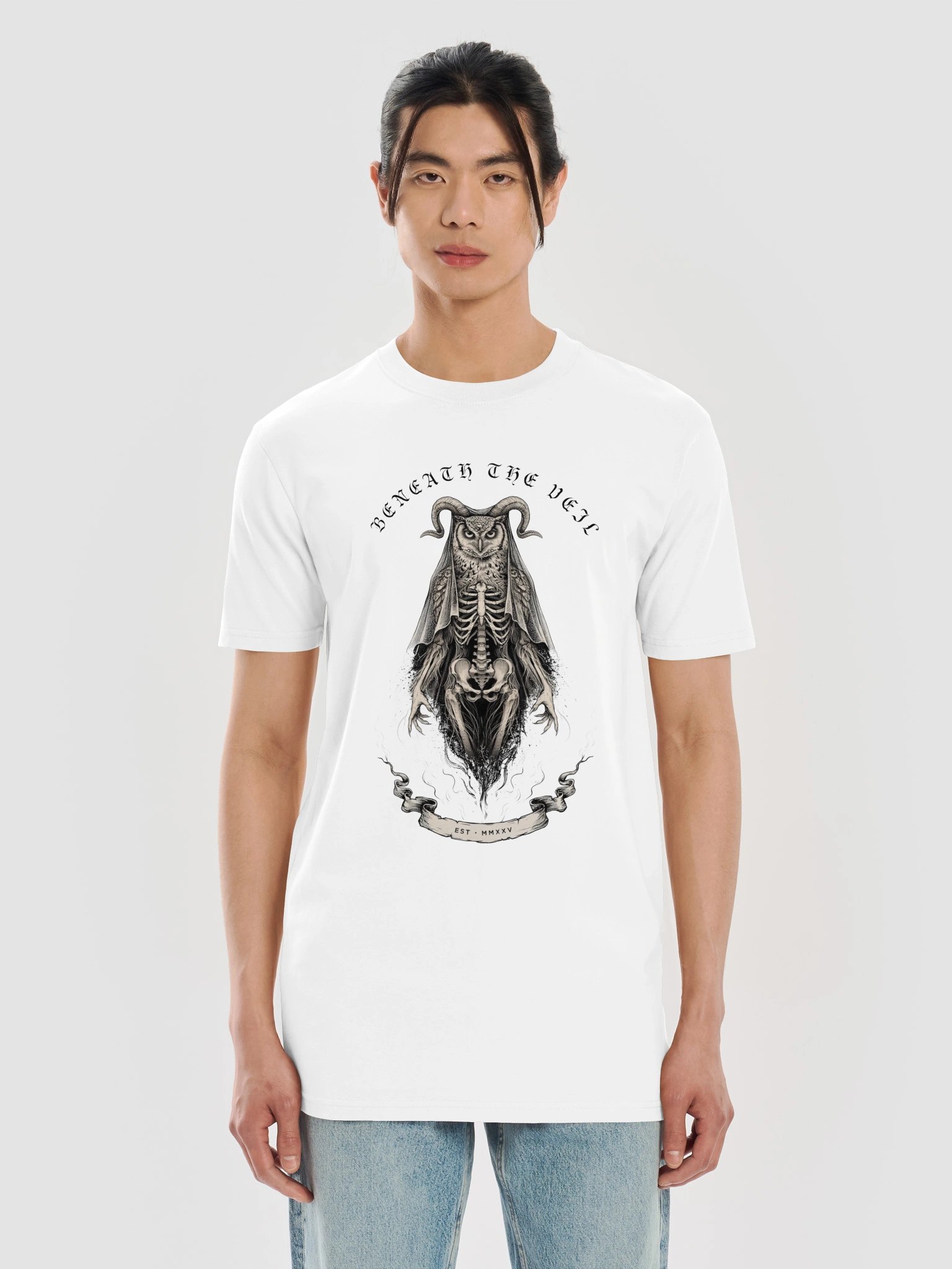 Beneath The Veil // Horned Nocturnal Heavyweight Tee product image (31)