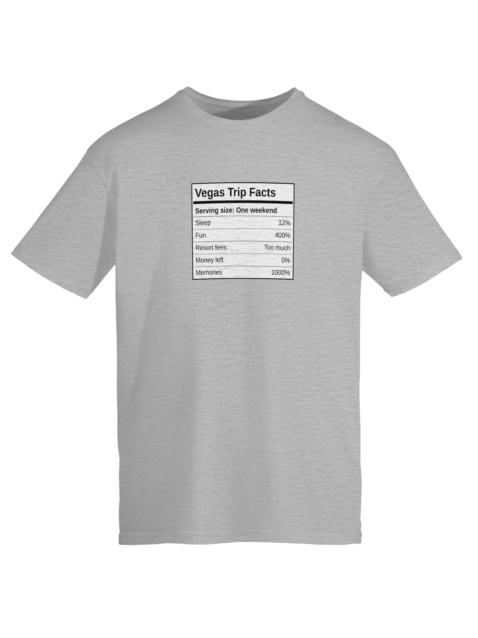 Vegas Trip Facts Tee product image (9)