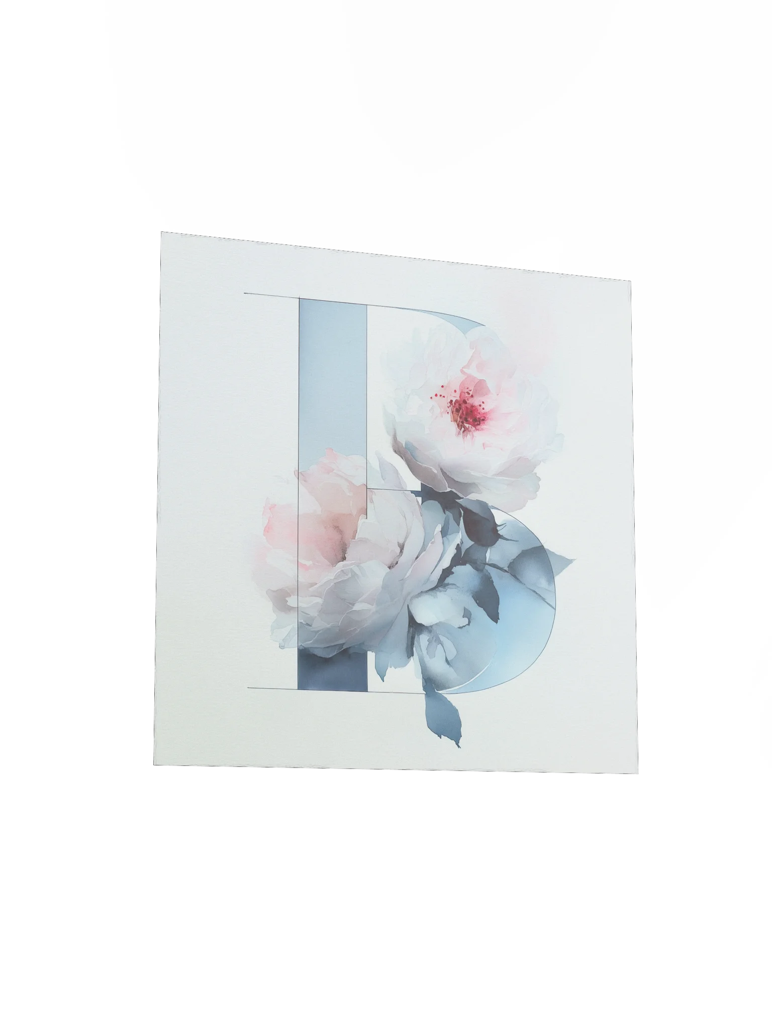 Powder Blue: Soft Layered 'B' product image (12)