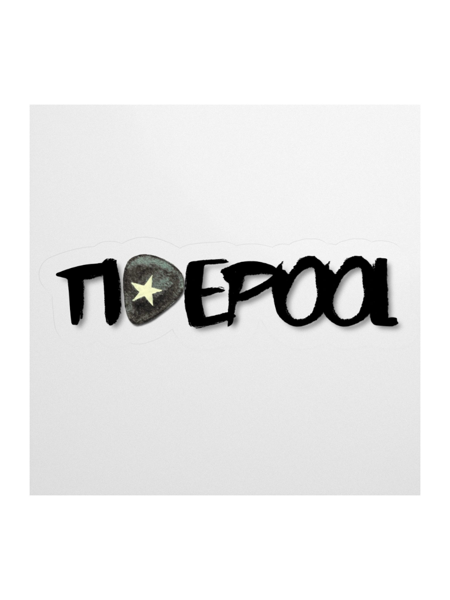 Black Tidepool Logo Sticker product image (4)