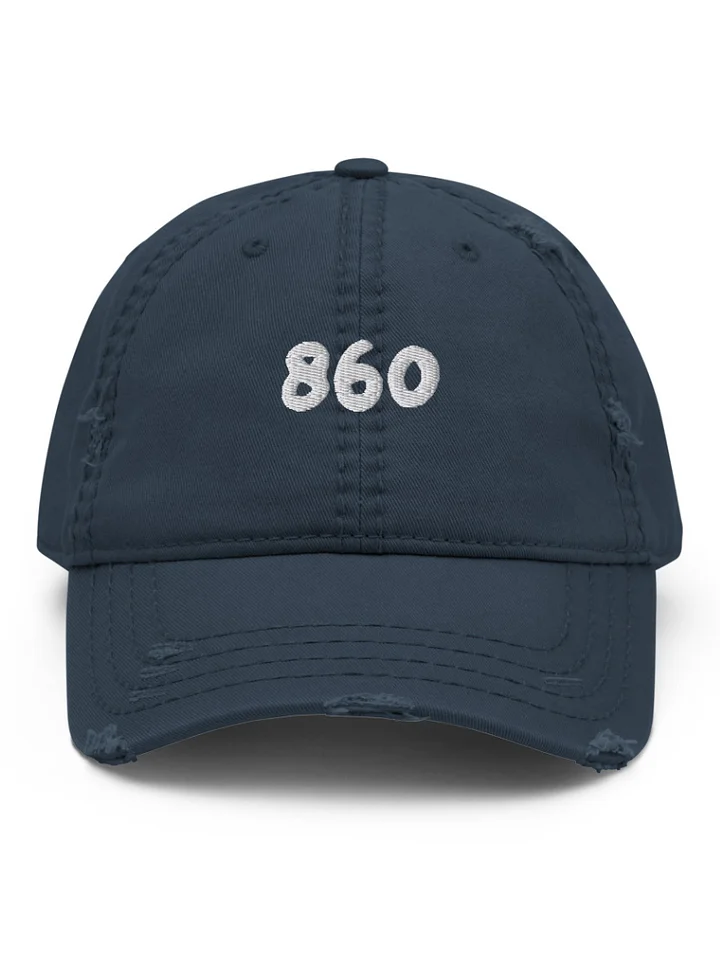 Connecticut Area Code Hat by Alexa Curtis – 860 or 203 product image (1)