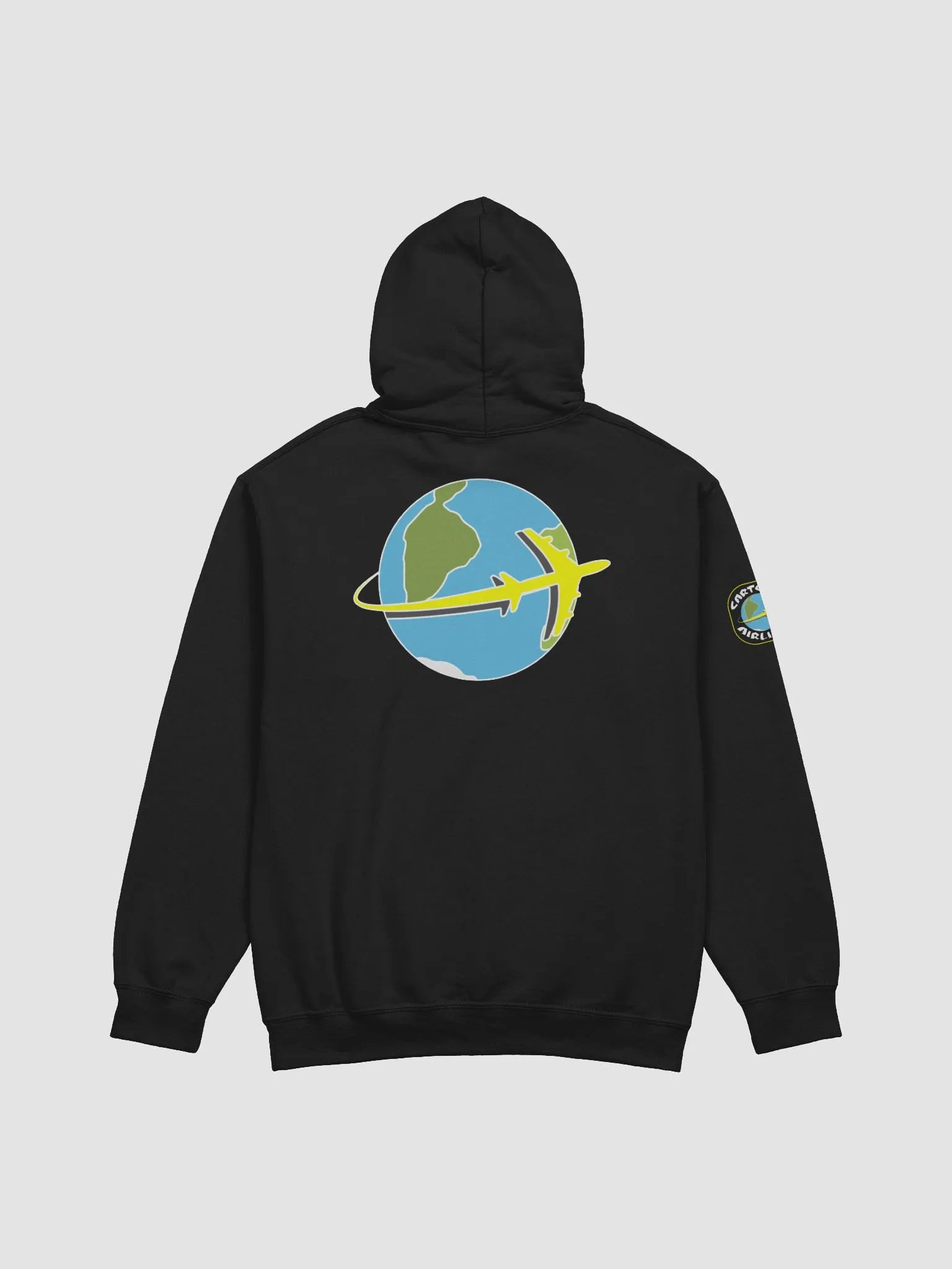 Cartoon Airlines Flight Crew Hoodie product image (4)