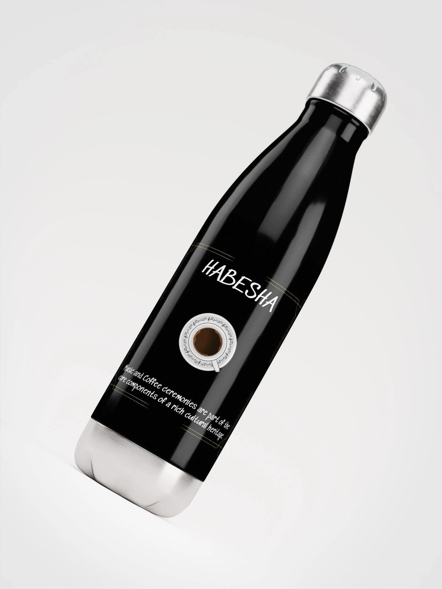 HABESHA COFFEE Stainless Steel Water Bottle product image (4)