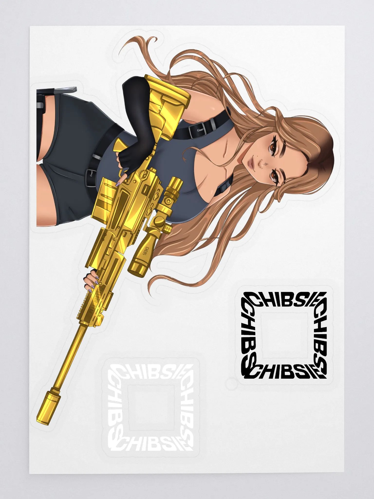 SNIPERCHIBS STICKER & LOGO product image (2)