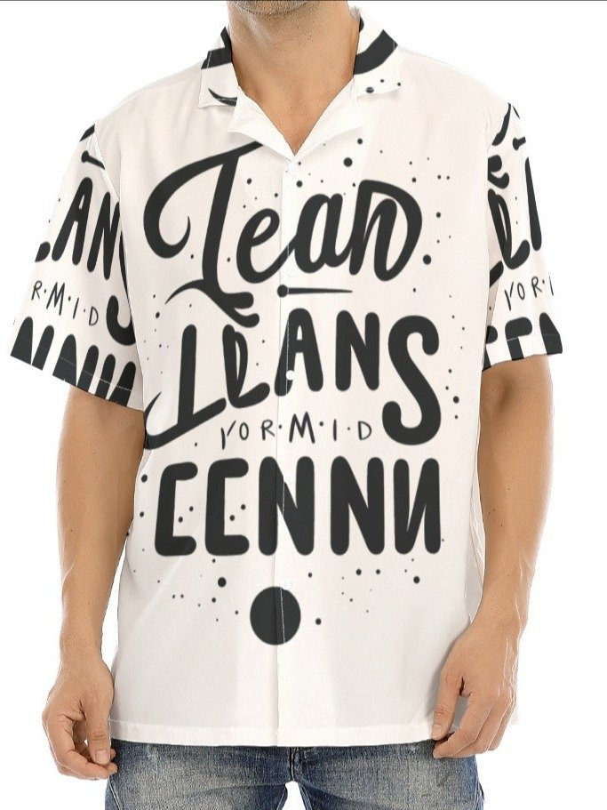 Dream Script All-Over Print Resort Hawaiian Shirt product image (1)