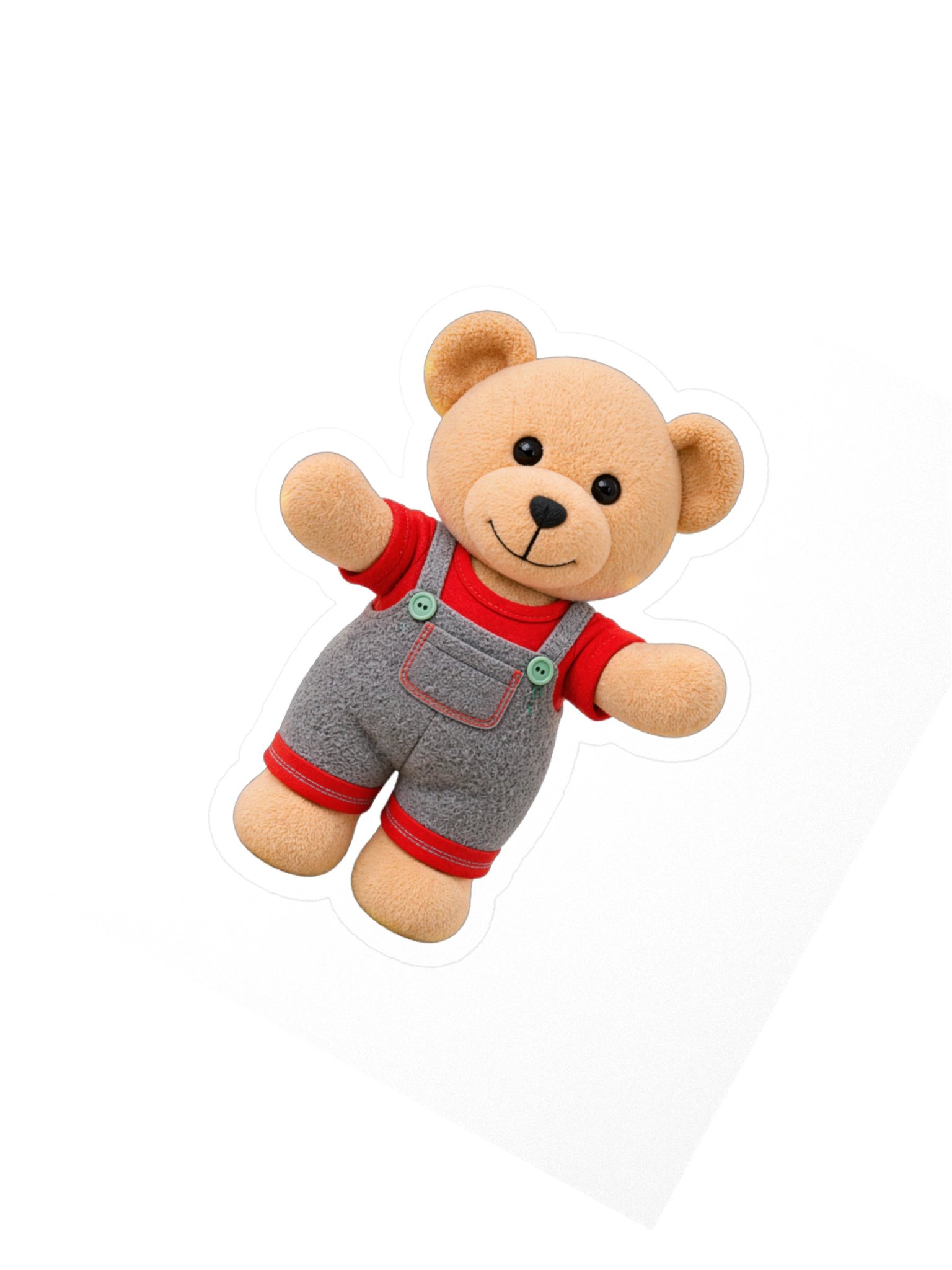 A Little Hug From Teddy | Kiss-Cut Vinyl Sticker product image (6)
