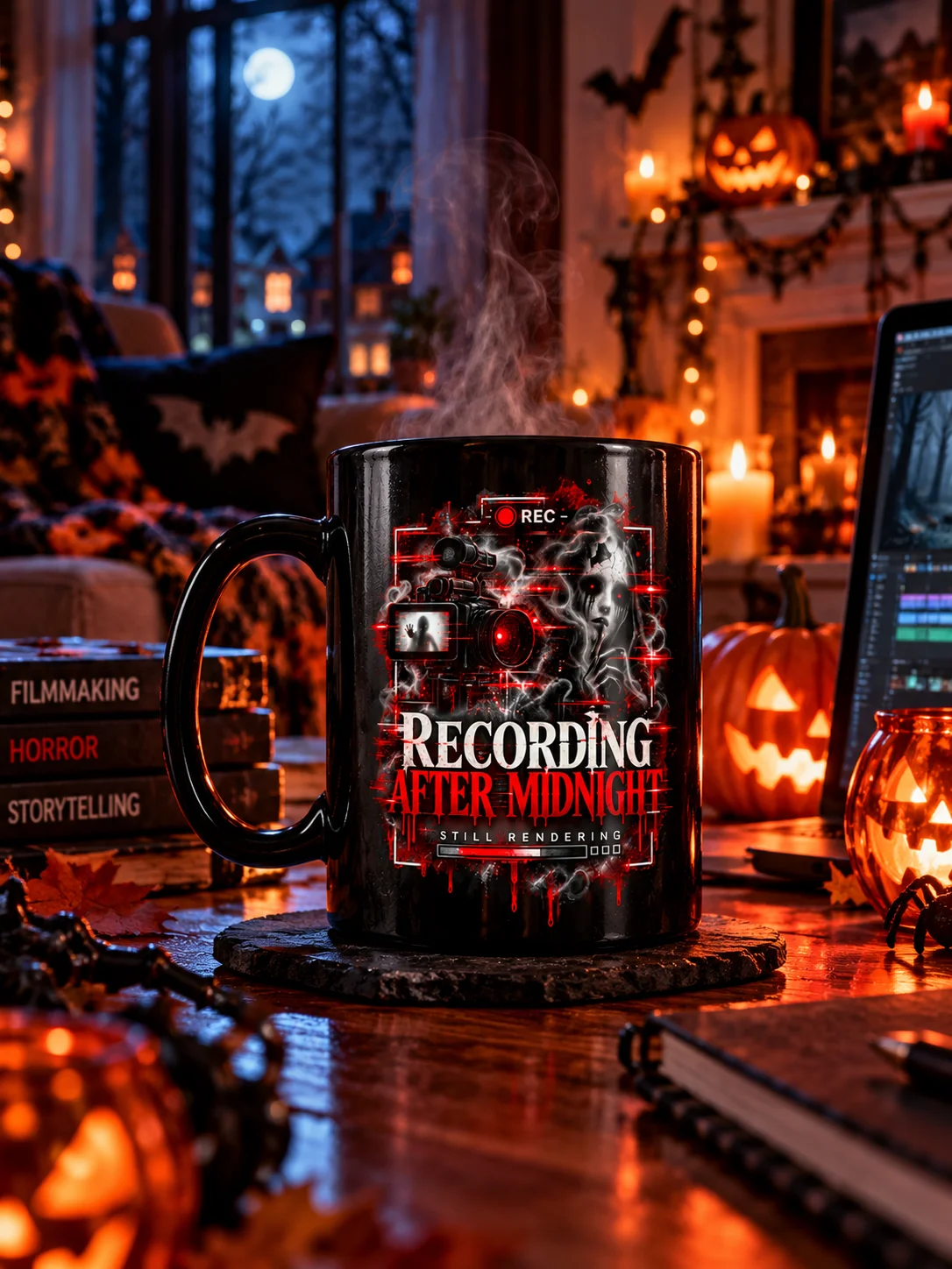 Recording After Midnight – Limited Edition Halloween Mug product image (1)