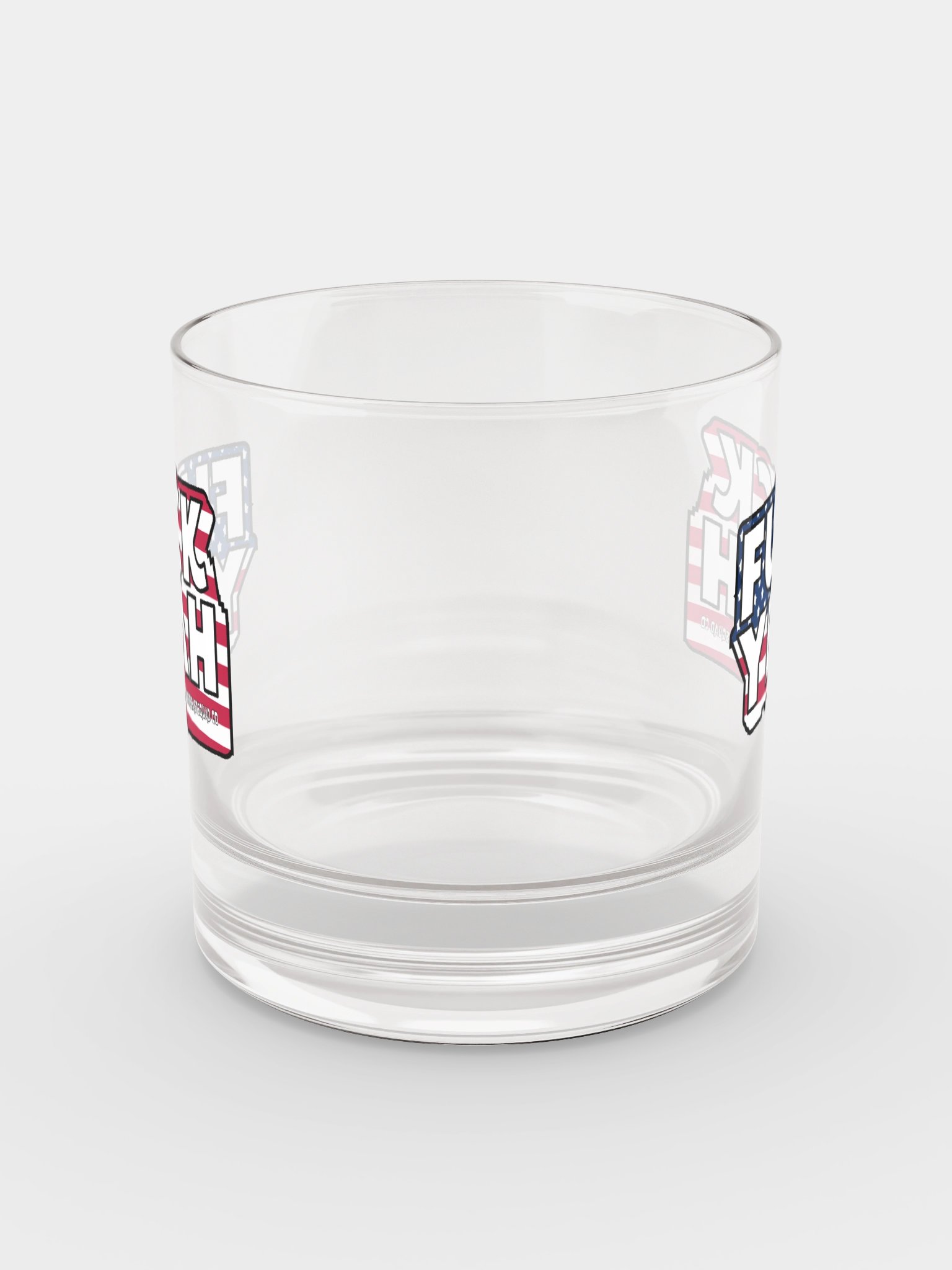 AMERICA FUCK YEAH ROCKS GLASS product image (5)