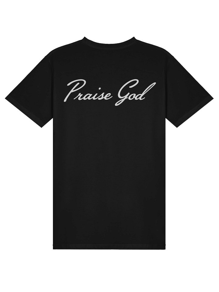 PRAISE GOD ESSENTIAL T-SHIRT - BLACK product image (2)