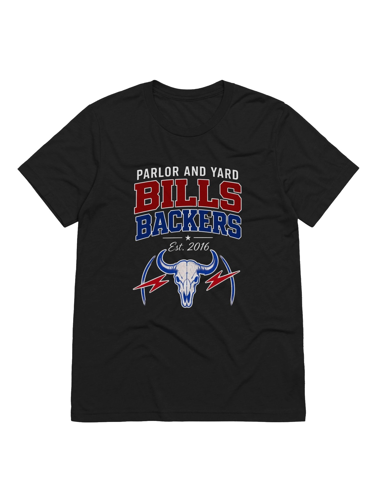 Parlor and Yard Bills Backers Unisex T-Shirt (Black) product image (1)