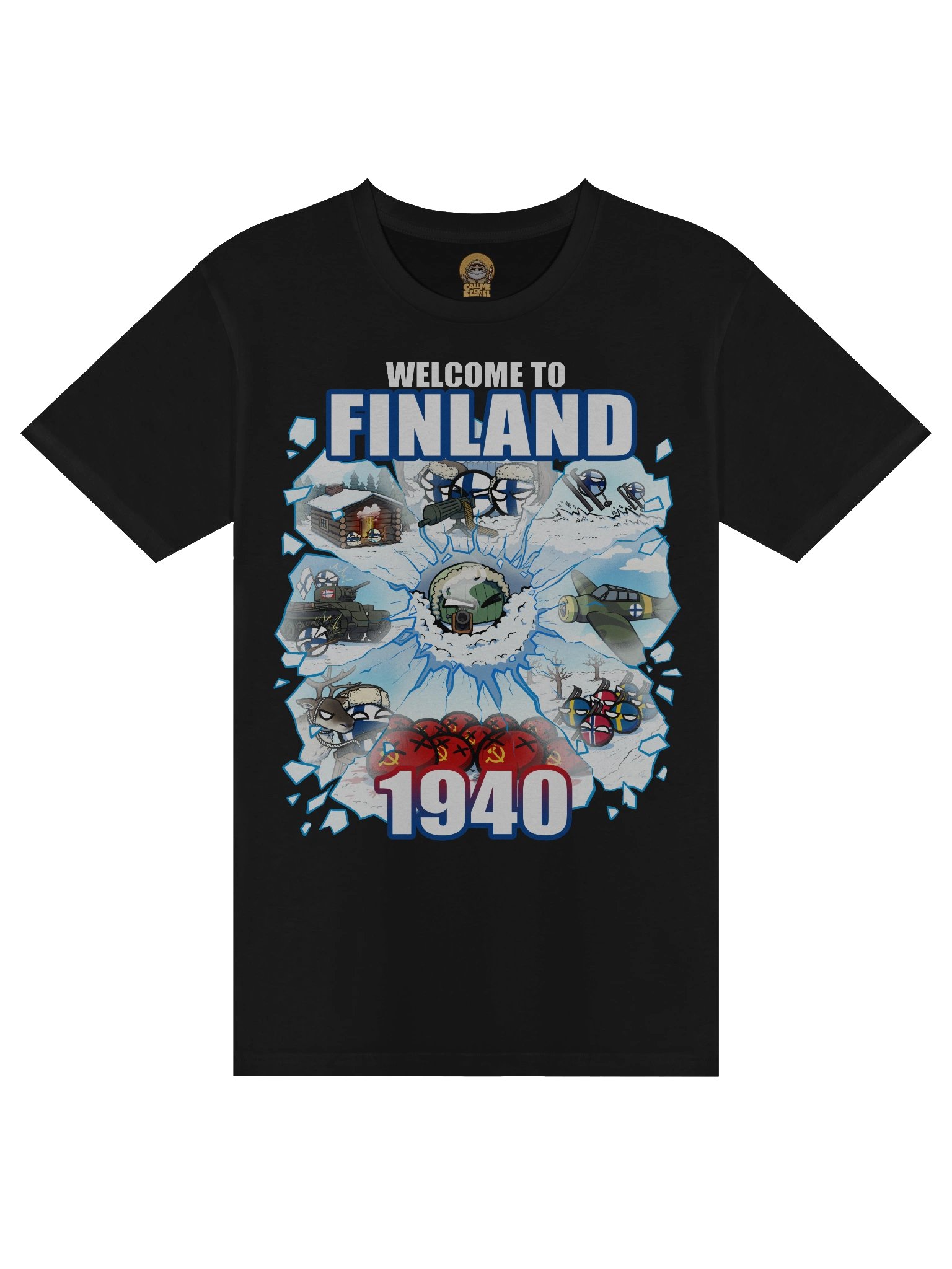 Welcome to Finland 1940 Premium T-shirt product image (1)