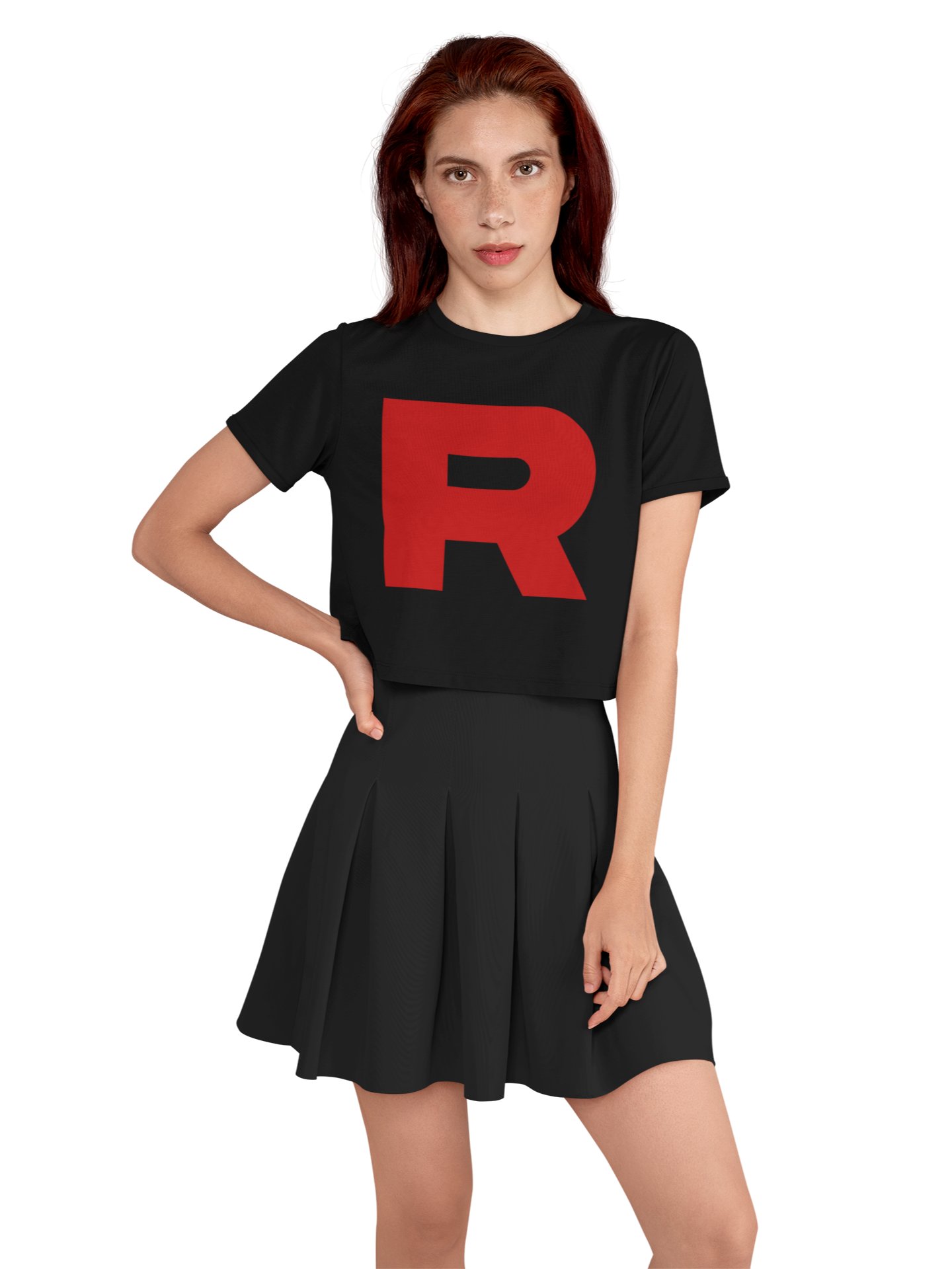 Team Rocket R Flowy Crop product image (2)