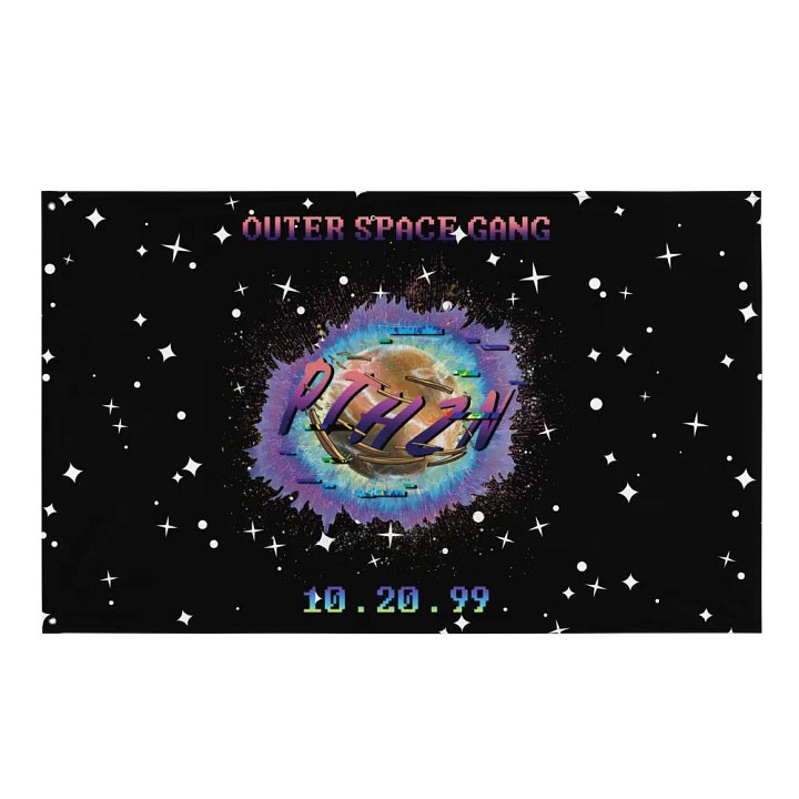 O.U.T.E.R.S.P.A.C.E Flag product image (1)