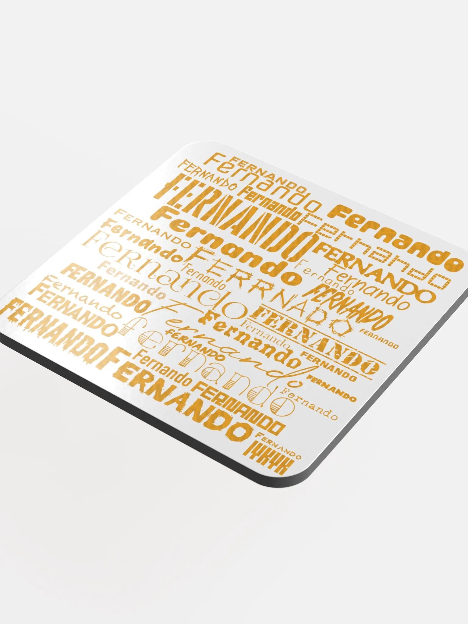 IYKYK Ferrnado (White) Coaster product image (4)
