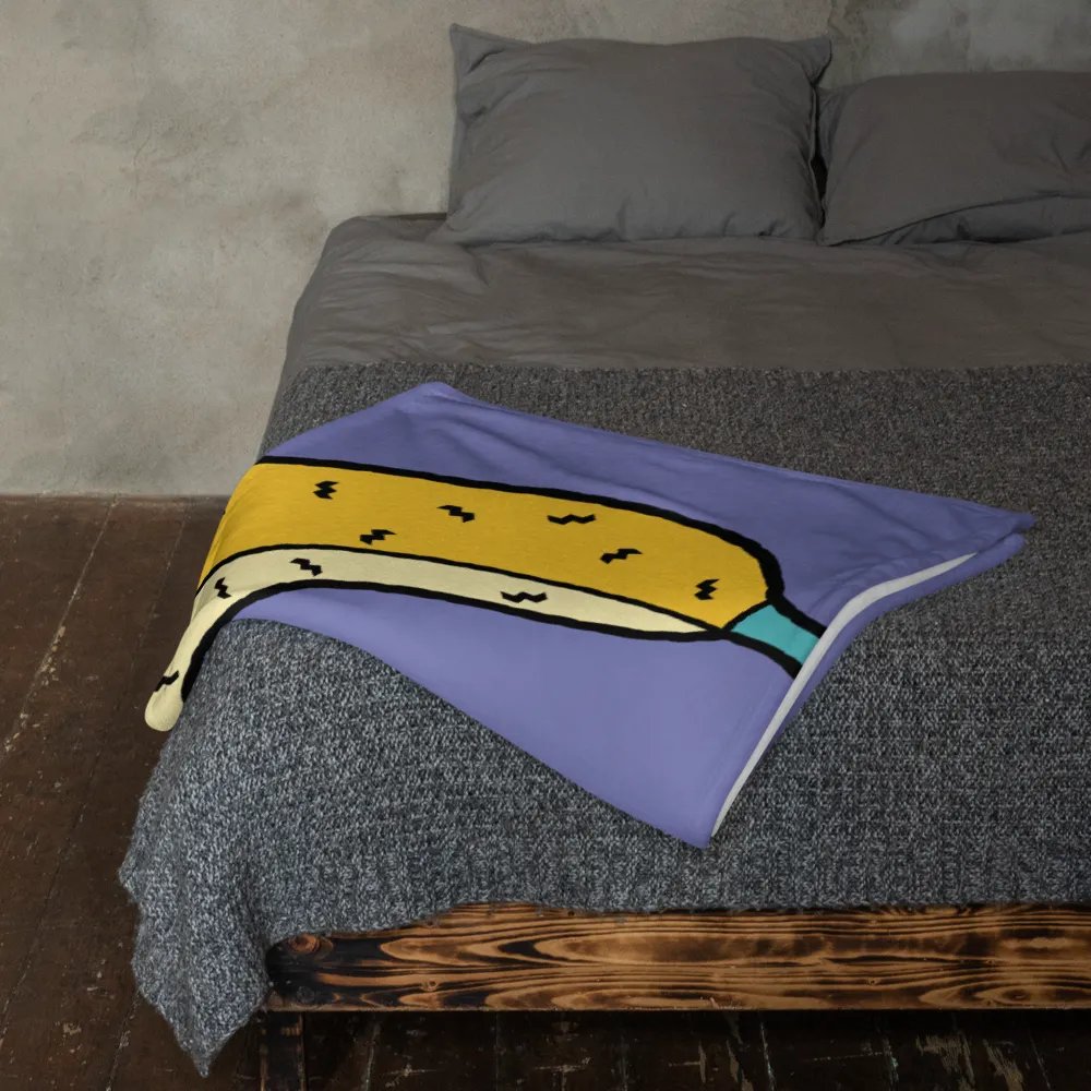 Throw Blanket 💜 I will focus my energy on what's good for me (127 × 153 cm) product image (11)