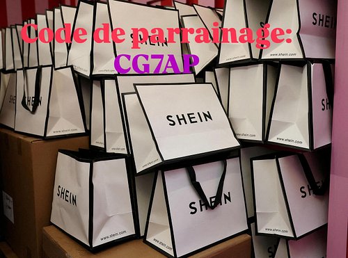 Nouvellement sur #shein et leur #parrainage 

Mon code: CG7AP
