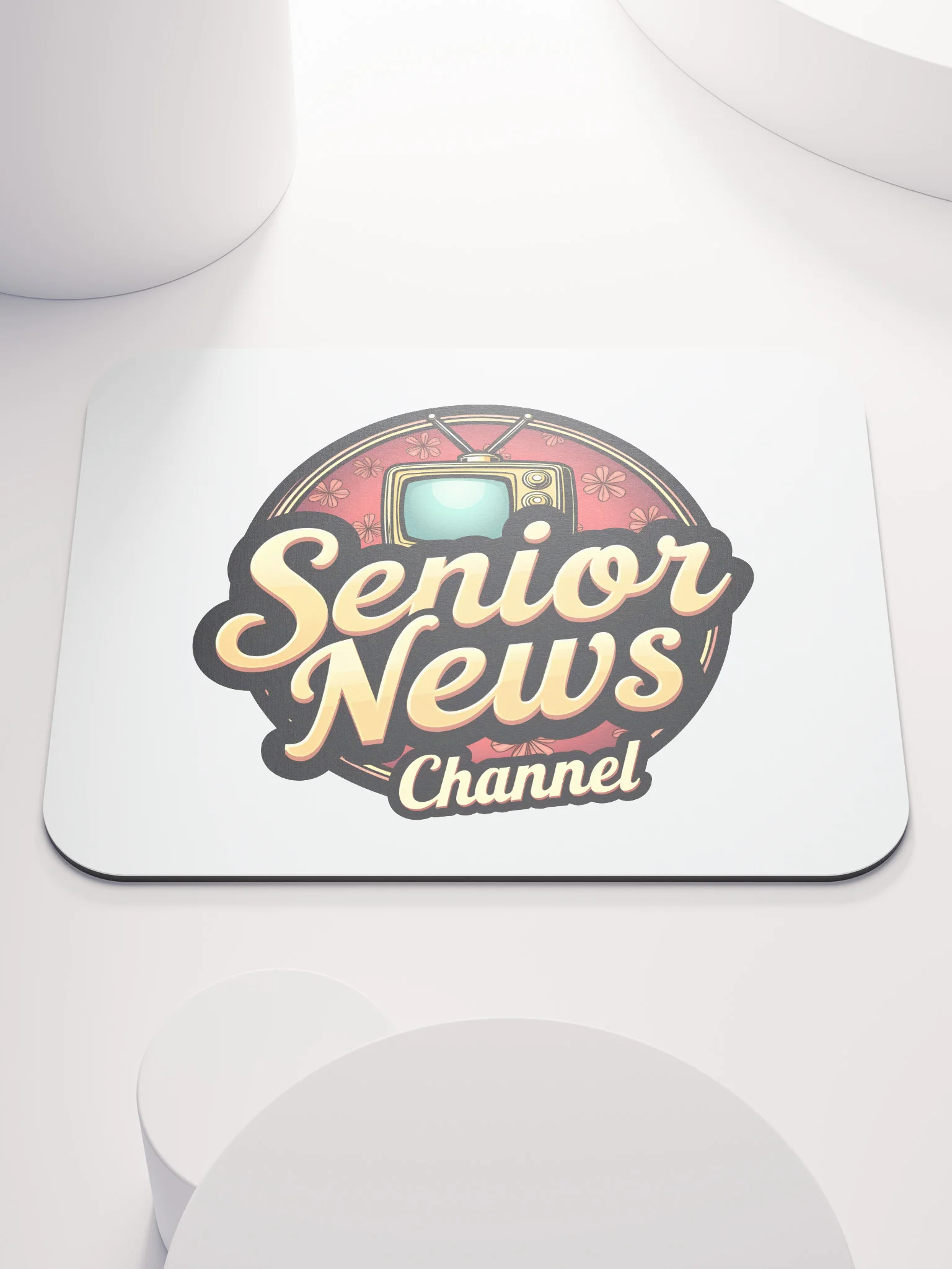 Vintage Television Mouse Pad product image (1)