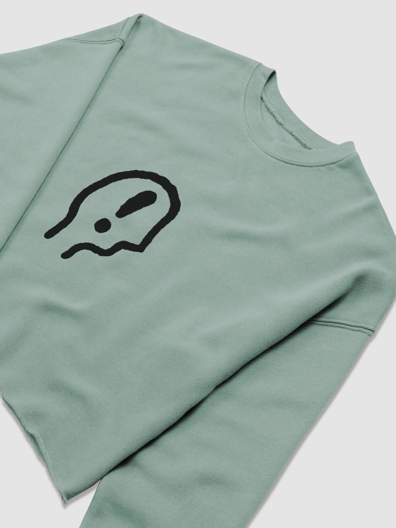 EXCLAIMING MENTALLY Women's Fleece Crop Sweatshirt product image (13)