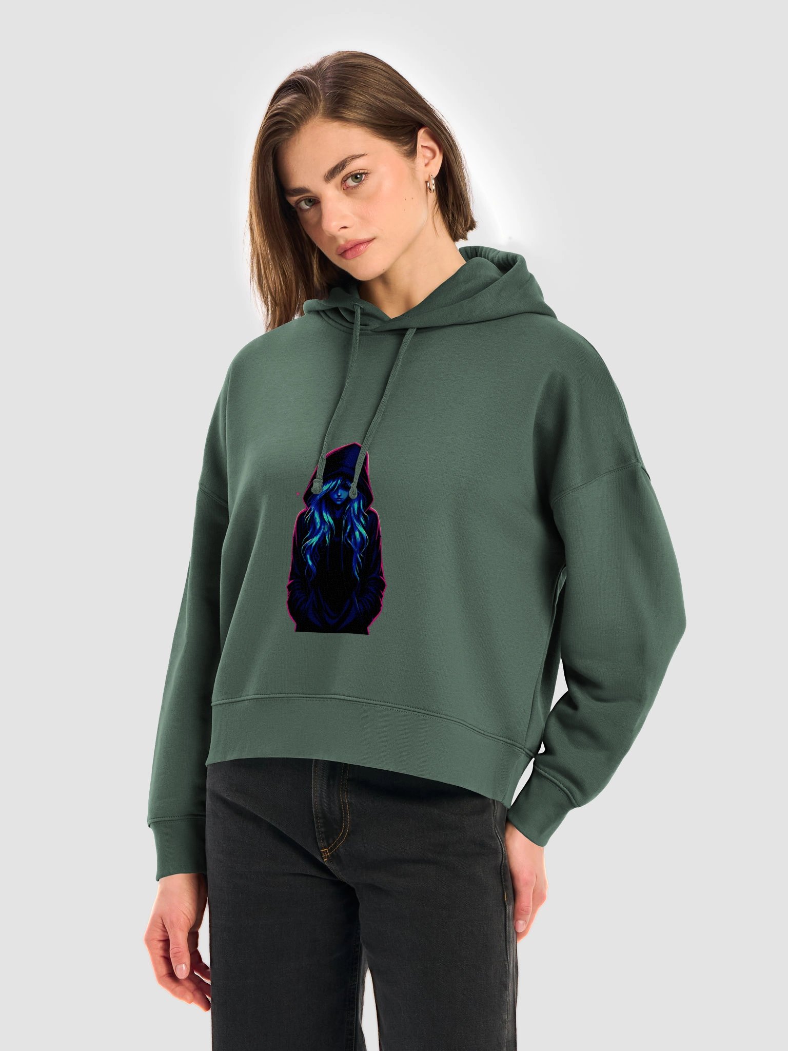 Neon Hooded Cyberpunk Hoodie product image (5)