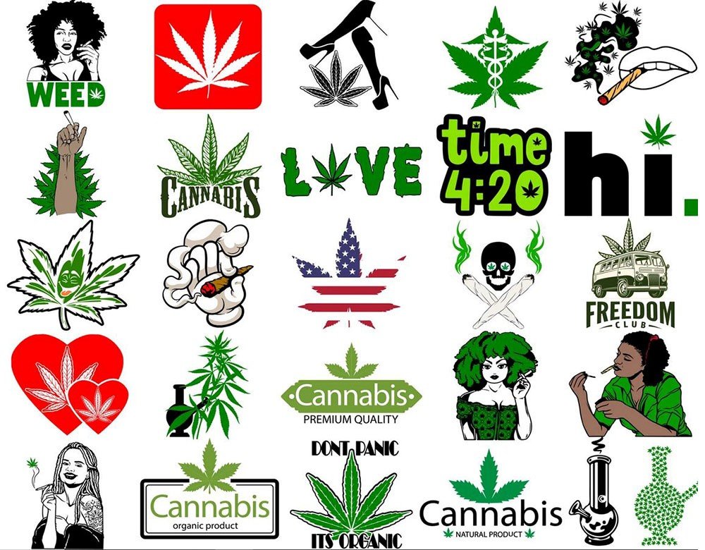 130+ Weed SVG Bundle for Cricut | Cannabis Leaf SVG PNG DXF EPS | Marijuana Clipart Instant Download product image (5)