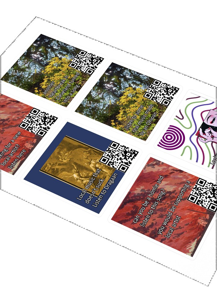 LOCAL Dragaan Street Team Sticker Sheet product image (2)