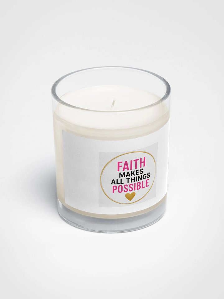 Faith Makes it Possible candle product image (2)