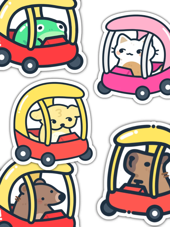 Eveo Car Sticker Bundle product image (1)