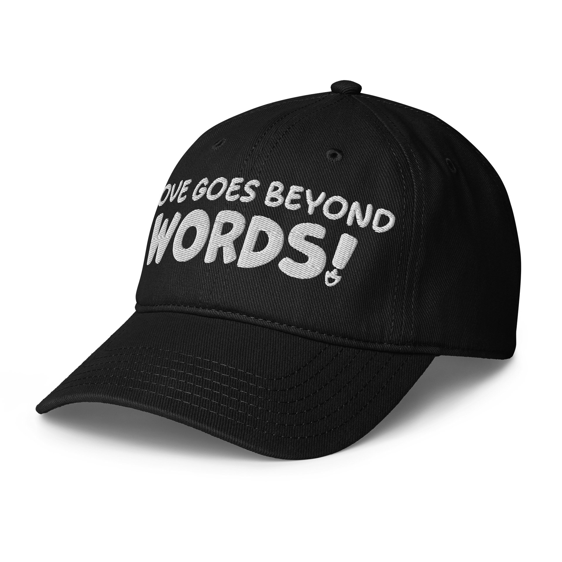 Love Goes Beyond Words - Embordered Hat product image (3)