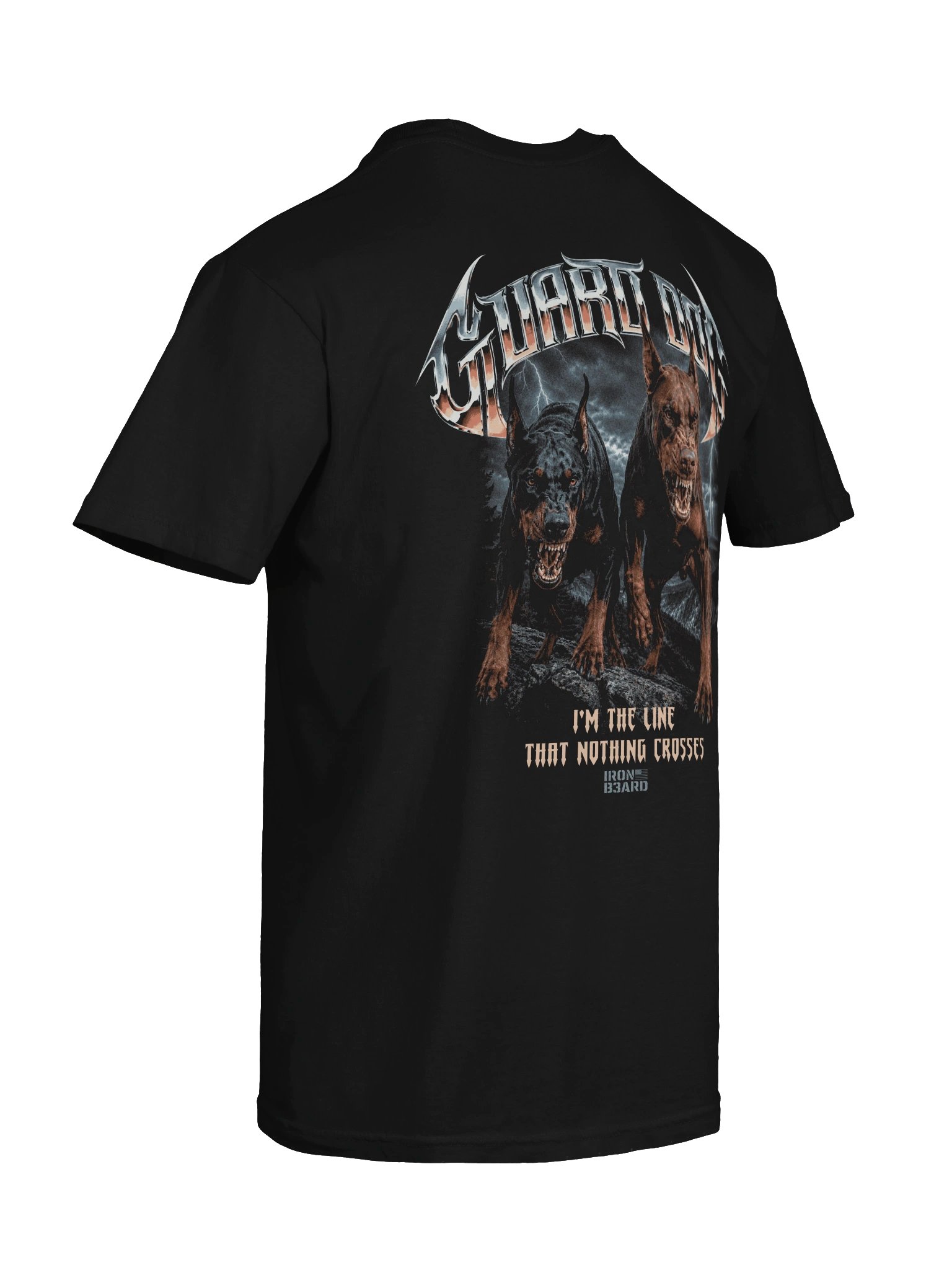 IR0N B3ARD Guard Dog Heavyweight T-Shirt product image (8)