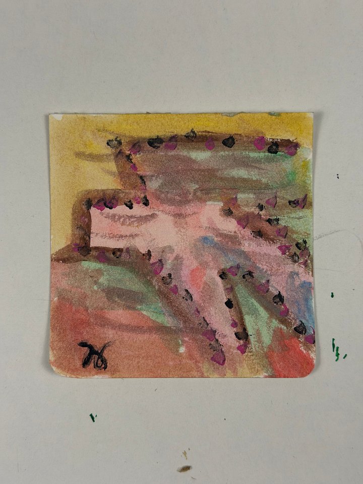 Large Scale Crimson Abstract product image (1)