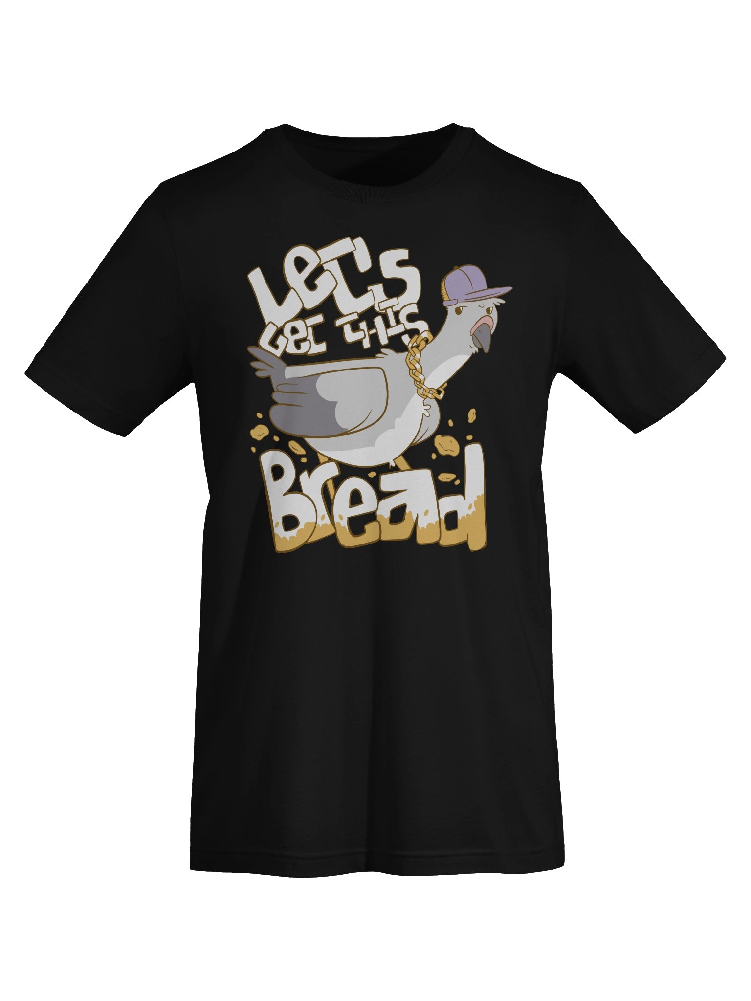 Let's Get This Bread Pigeon Hip Hop T-shirt product image (7)